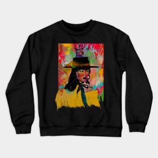 Lady with a hat Crewneck Sweatshirt